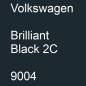 Preview: Volkswagen, Brilliant Black 2C, 9004.